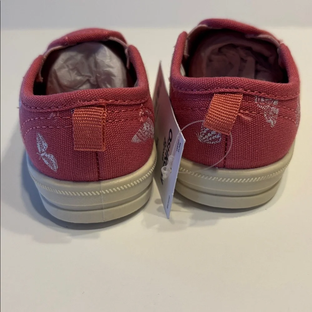 OshKosh B'Gosh Slip-On Butterfly Theme Sneakers